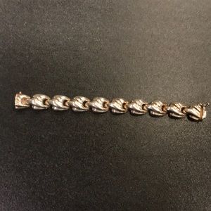 Beautiful Modernist Sterling Bracelet